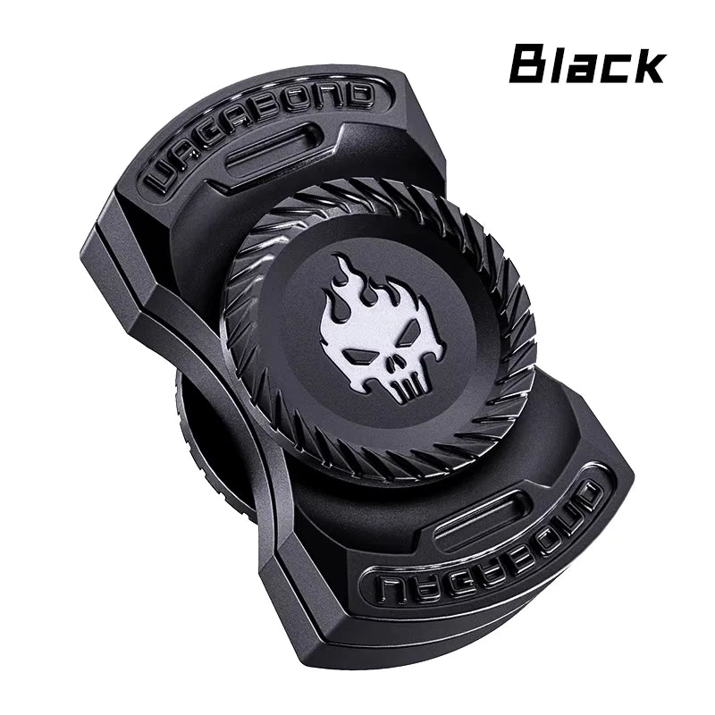 3-in-1 Alloy EDC Fidget Toy – Spinner, Slider & Sound Coin