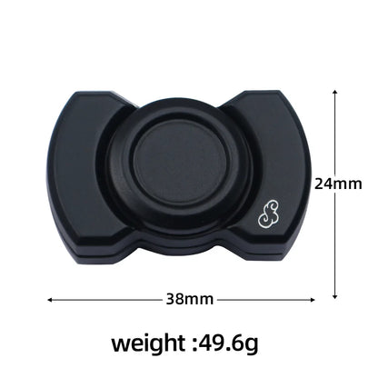3-in-1 Alloy EDC Fidget Toy – Spinner, Slider & Sound Coin