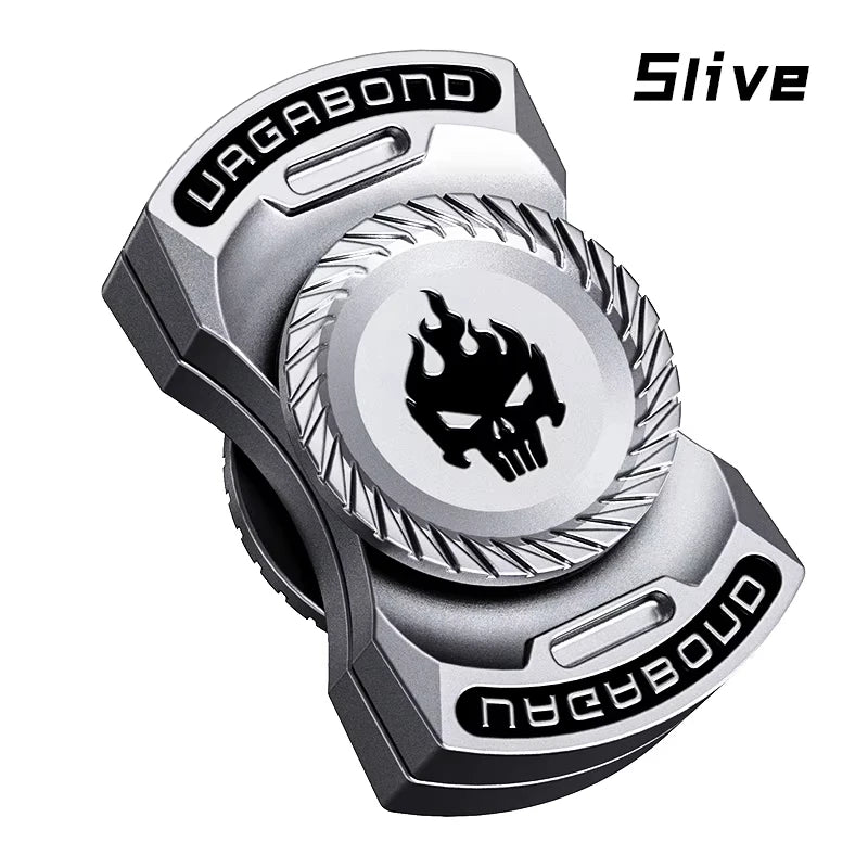 3-in-1 Alloy EDC Fidget Toy – Spinner, Slider & Sound Coin
